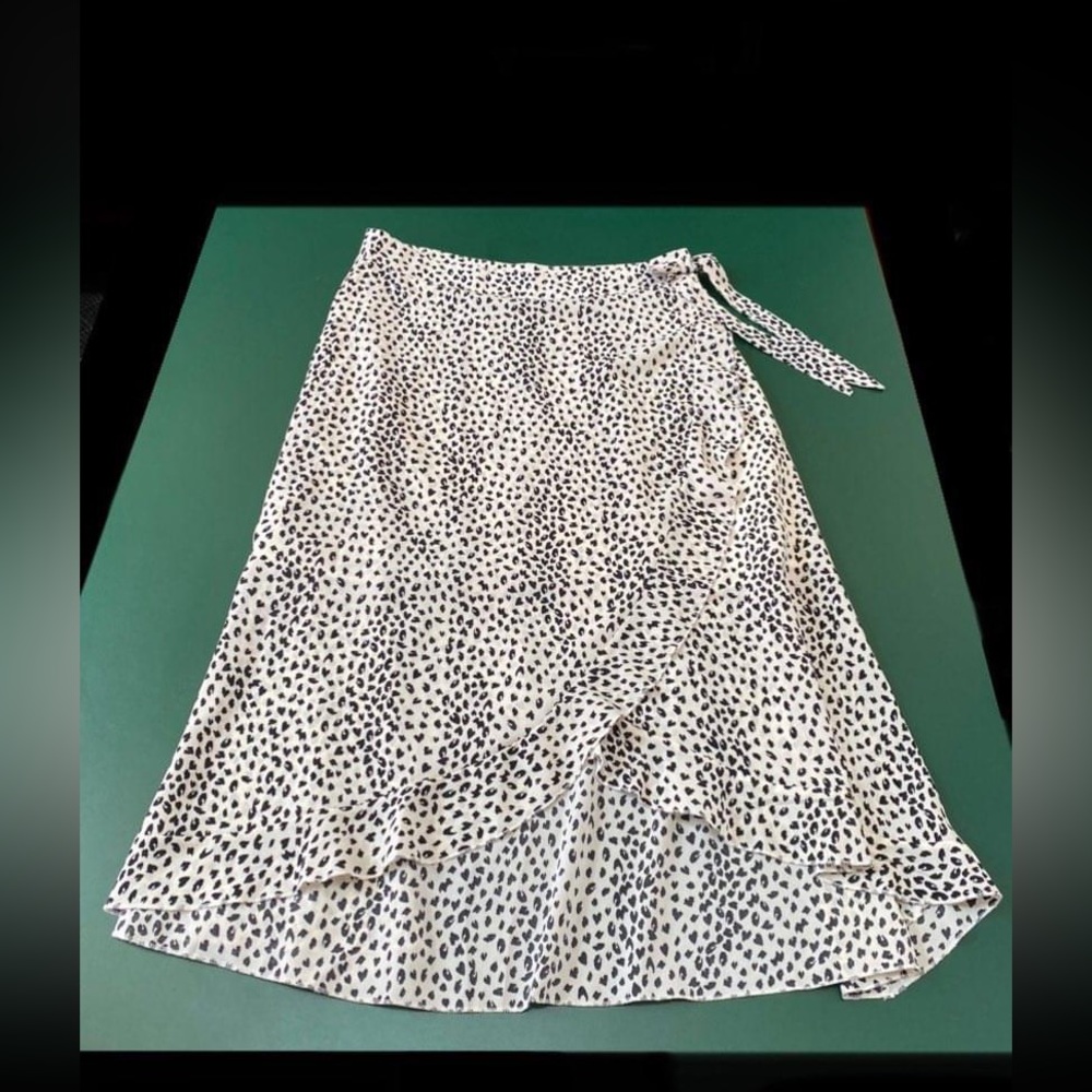 Amaryllis Plus Size Faux Wrap Skirt, Size 2XL